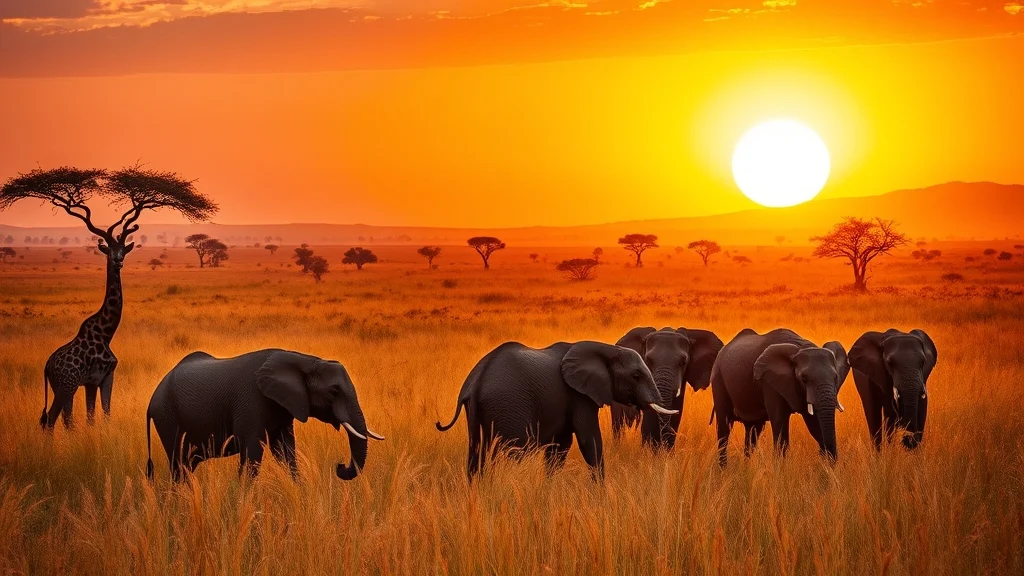 Five-star safari lodge interior and bush view — luxury accommodation in the African wilderness