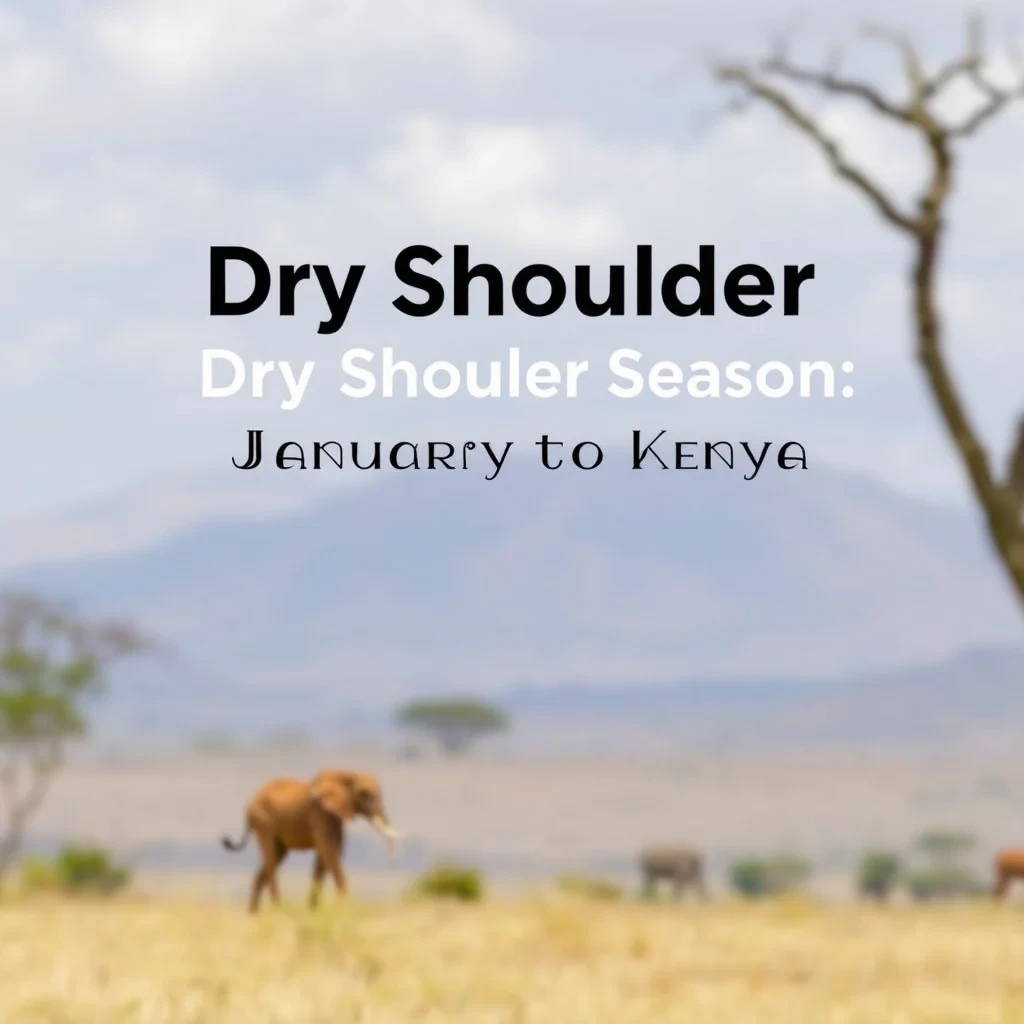Dry Shoulder Season: January to March