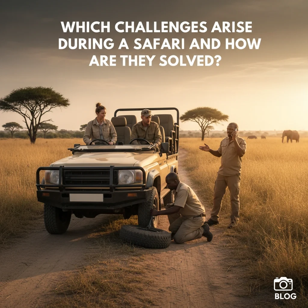 Which Challenges Arise During a Safari and How Are They Solved?